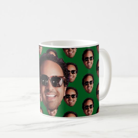 Mug Fun Personalized Face Photo (Devant droit)