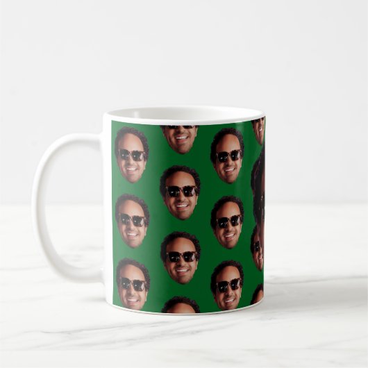 Mug Fun Personalized Face Photo (Gauche)