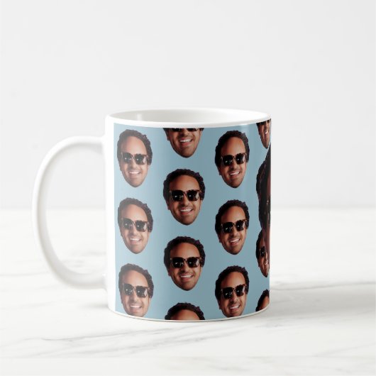 Mug Fun Personalized Face Photo (Gauche)