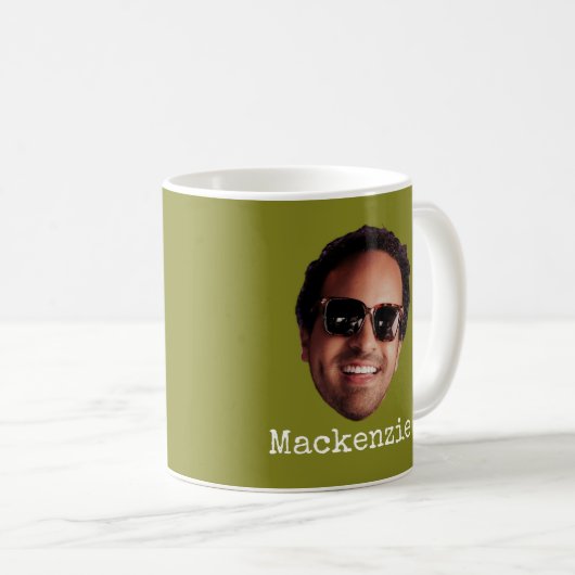 Mug Fun Personalized Face Photo (Devant droit)