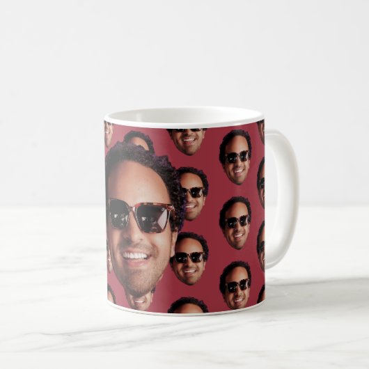 Mug Fun Personalized Face Photo (Devant droit)