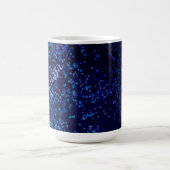 Mug Fun Personnalisé Midnite Blue Confetti (Centre)