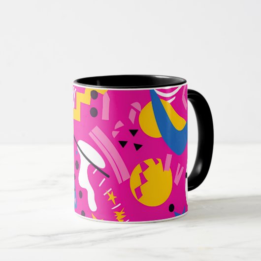 Mug Fun Pink 1980 esthétique (Devant droit)