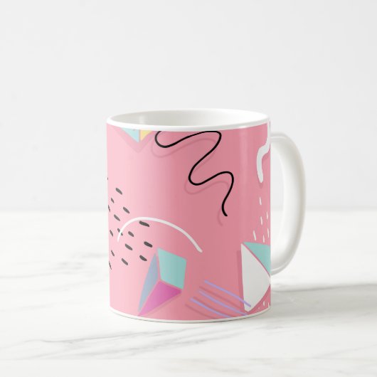 Mug Fun Pink 1990 (Devant droit)