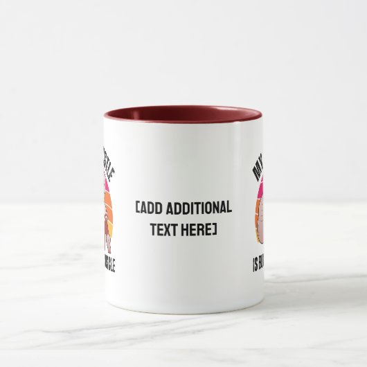 Mug Fun POPEYE My Side Hustle est la construction Musc (Centre)