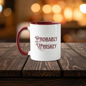 Mug Fun probablement whiskey Scotch Bourbon