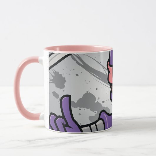 Mug Fun Purple Ninja (Gauche)
