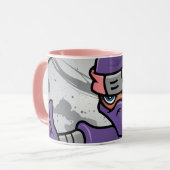 Mug Fun Purple Ninja (Devant gauche)