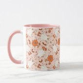 Mug Fun Retro Ghost & Jack-O-Lantern Motif (Gauche)