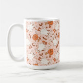 Mug Fun Retro Ghost & Jack-O-Lantern Motif (Gauche)