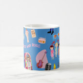Mug Fun Rock and Roll Oldies Cartoon Motif mignon (Centre)