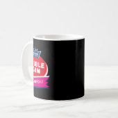 Mug Fun rose bulle gomme Halloween Costume (Devant gauche)