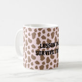 Mug Fun Sarcastic quote for teachers (Devant gauche)