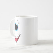 Mug Fun Scanner Monster Eyell Face Facile Halloween Co (Devant gauche)