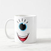 Mug Fun Scanner Monster Eyell Face Facile Halloween Co (Gauche)