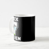 Mug Fun Sick Seven Pixel Meme Halloween Costume Wordpl (Devant gauche)