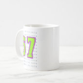 Mug Fun Six Sept 6 7 Mème Design (Devant gauche)