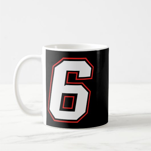 Mug Fun Six Seven 6 7 Meme Design  (Gauche)
