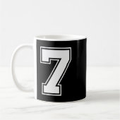 Mug Fun Six Seven 6 7 Meme Design (Gauche)