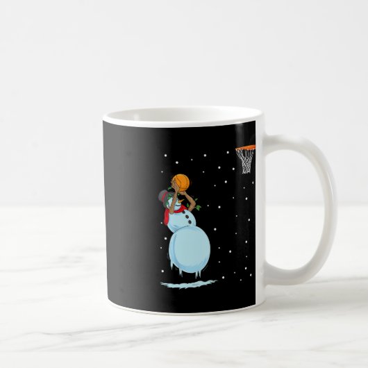 Mug Fun Snowman Basket Noël (Droite)