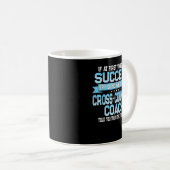Mug Fun Sport Coach Cadeau Funny Cross-Country Dire (Devant droit)
