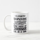 Mug Fun survivant mère mère jour ironique coutume (Gauche)
