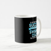 Mug Fun Swimming Coach Meme - Funny Swimmer Saying (Devant droit)