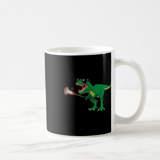 Mug Fun T Rex Lacrosse Dinosaure Lax Garçons Équipe de (Droite)