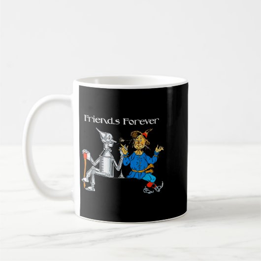 Mug Fun Tee Shirt Friends Forever Wizard Of Oz Ecrow  (Gauche)