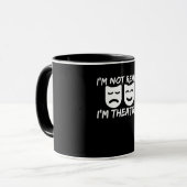 Mug Fun Theater Masques Gift pour le réalisateur acteu (Devant gauche)