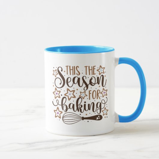 Mug Fun 'Tis Season for Baking Design (Droite)
