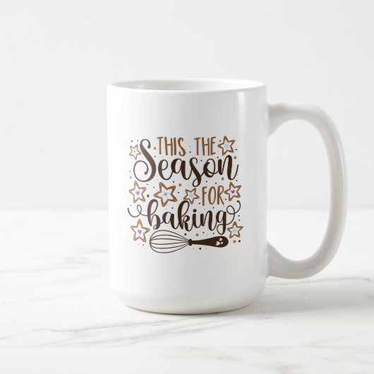 Mug Fun 'Tis Season for Baking Design (Droite)