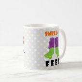 Mug Fun Trick Ou Treat Smell My Feed Halloween (Devant droit)