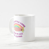 Mug Fun Twin XL Dorm Living College Life Slogan (Devant gauche)