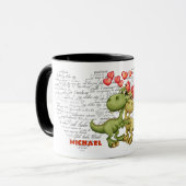 Mug Fun Valentine's Day Cadeau personnalisable (Devant gauche)