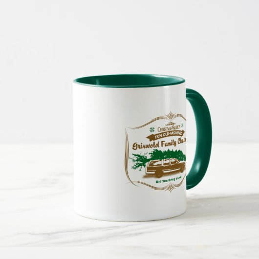 Mug Fun Vieux Noël Griswold (Devant droit)