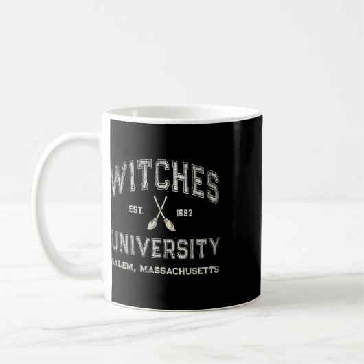 Mug Fun Wiccan Witts Université Salem Machusetts avec (Gauche)