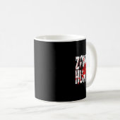 Mug Fun Zombie Hunter Design Pour Garçons Filles Hallo (Devant droit)