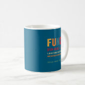 Mug Funcle Funny Uncle Definition Awesome Legend Hero (Devant droit)