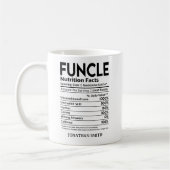 Mug Funcle Nutritions Facts, Funny uncle (Gauche)