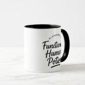 Mug Functional Human Personal Gift Coffee (Devant droit)