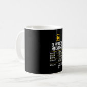 Mug funeste idée de cadeau amusant pour le mécanicien (Devant gauche)