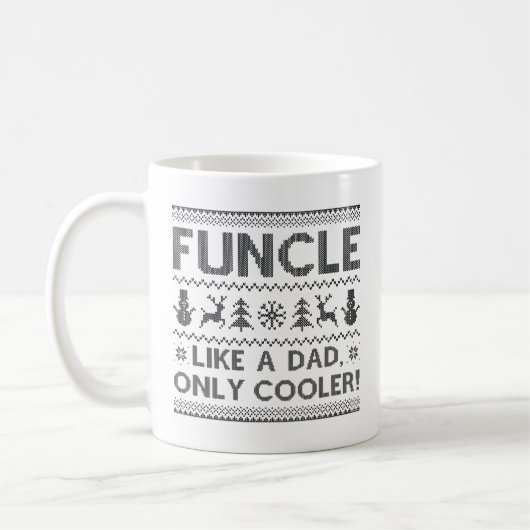 Mug Funk Comme Un Père Seulement Glacière (Gauche)