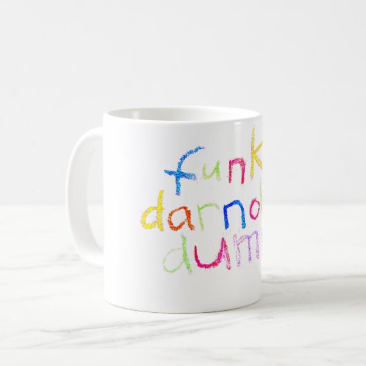 Mug funk darnold dump drumpf Hankamer Artjunkhaus Fun! (Devant gauche)