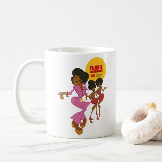 MUG FUNKIE DYNAMITE (Avec donut)