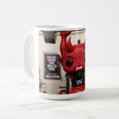 Mug Funko Pop! Hell’s Gym Devil – Pumping Iron Edition (Devant gauche)