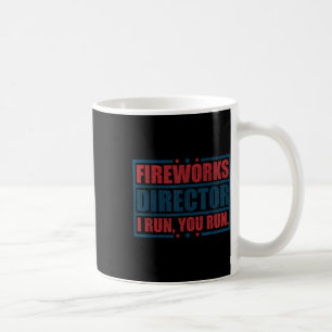 Mug Funky 4 juillet Fireworks Directeur Je Vous Exécut
