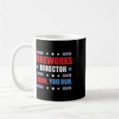 Mug Funky 4 juillet Fireworks Directeur Je Vous Exécut (Gauche)