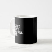 Mug Funky Baseball Désolé Cant Baseball Bye Lo (Devant gauche)