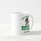 Mug Funky Big Foot Pub Crawl Nom Jour de la Saint Patr (Devant droit)